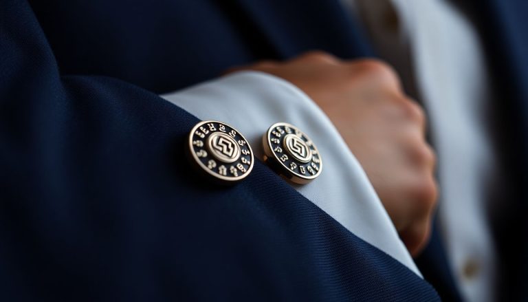 boutons de manchette mode homme