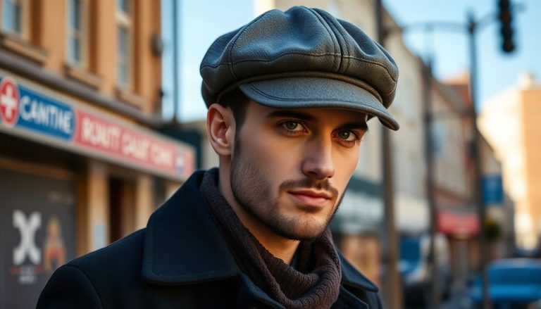 Casquette plate pour homme : le choix rétro qui donne du caractère à votre style