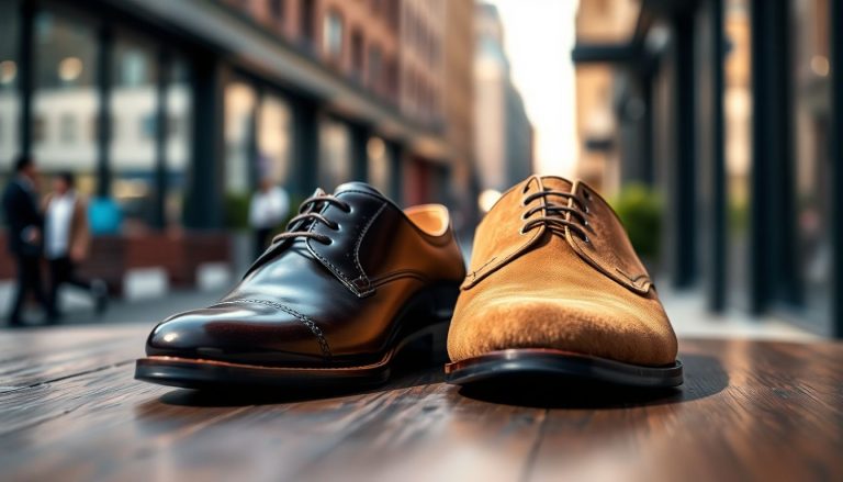 Chaussures homme : cuir ou daim, que choisir pour un look stylé et durable ?