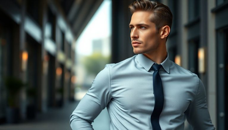 Chemise cintrée homme : l'art de la porter avec style et élégance