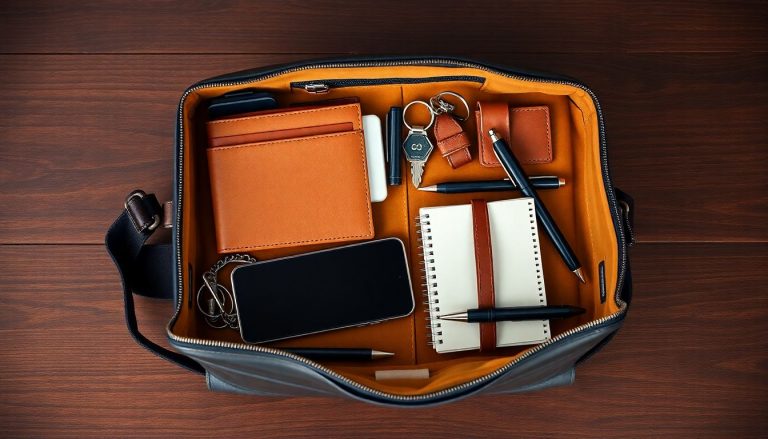 Fini le sac à bordel : le guide ultime pour organiser l'intérieur de votre sac d'homme