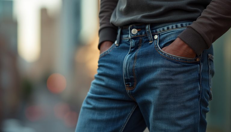 jean droit pour homme