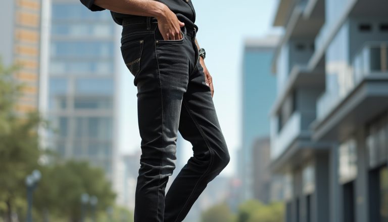 jean noir pour homme