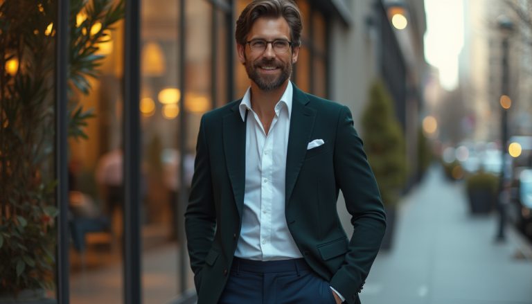 Le blazer : l'atout charme de l'homme moderne, du bureau à la soirée