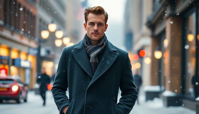 Le manteau long homme : guide ultime pour un look d'hiver raffiné