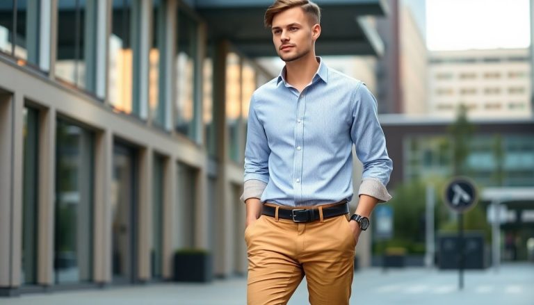 Le pantalon chino : l'élégance décontractée qui s'impose dans votre garde-robe