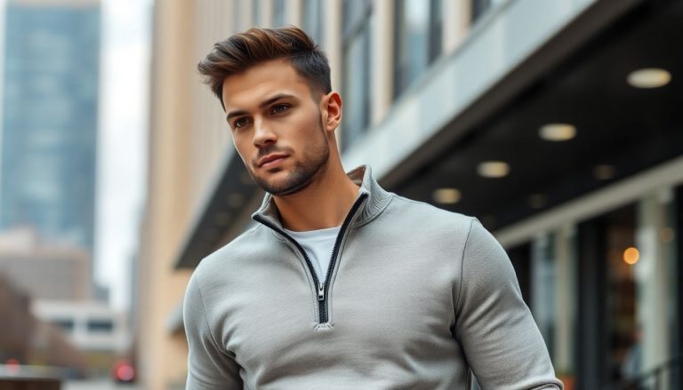 Le pull zippé : l'élégance décontractée qui révolutionne le vestiaire masculin