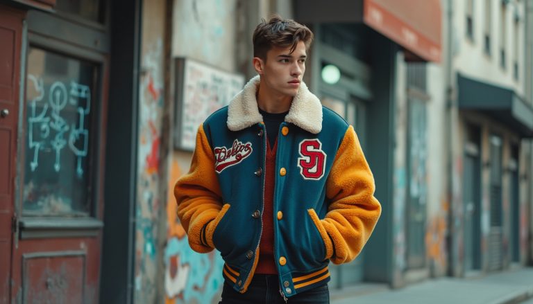 Le teddy : la veste vintage qui révolutionne le style décontracté masculin
