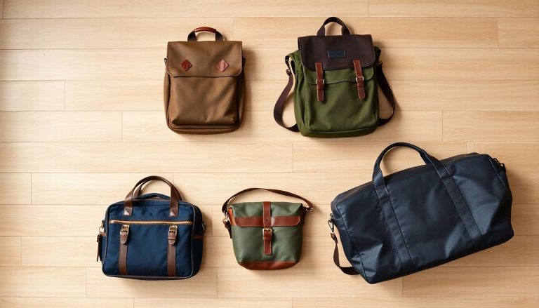 Les 5 sacs indispensables pour hommes : guide pratique et stylé