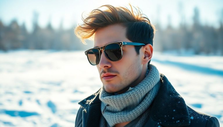 Lunettes de soleil homme en hiver : 5 raisons de briser les codes avec style