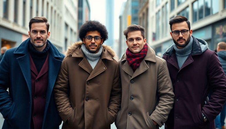 Manteaux hommes : les pièces tendance pour un look d'hiver stylé