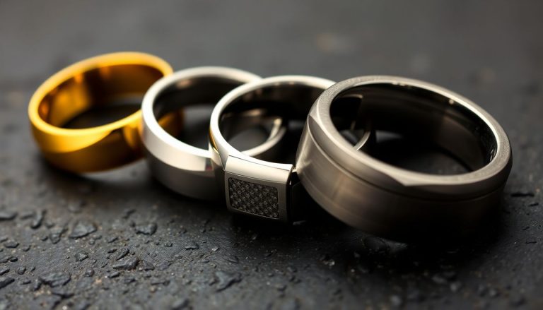 Or, argent ou acier : comment choisir le métal parfait pour vos bijoux masculins