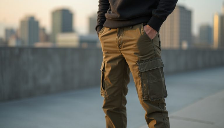 pantalon cargo homme