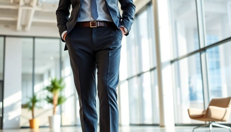 Pantalon de ville pour homme : L'allié élégance et confort au bureau