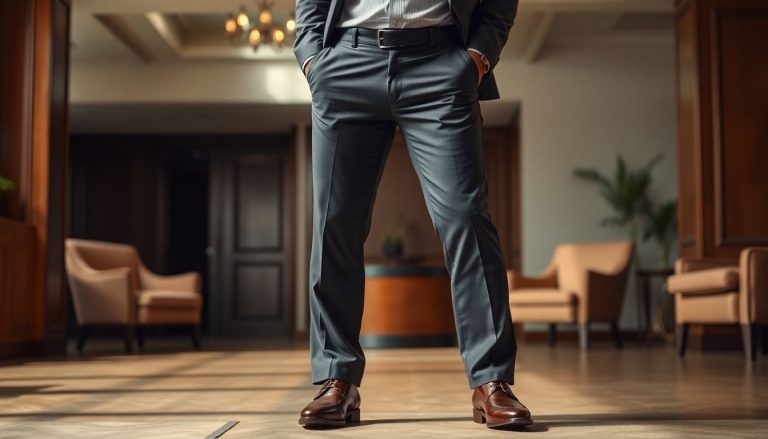 Pantalons habillés : élégance et confort pour vos moments spéciaux