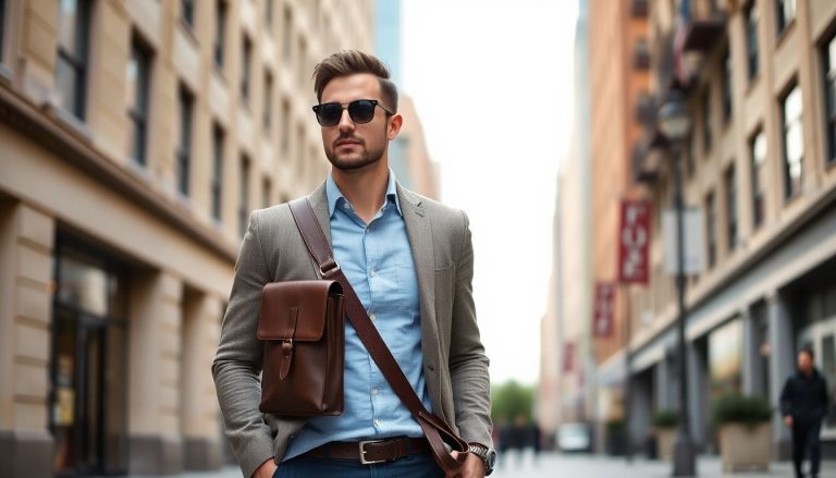 Sac homme et style : les secrets d'un accord parfait avec votre tenue