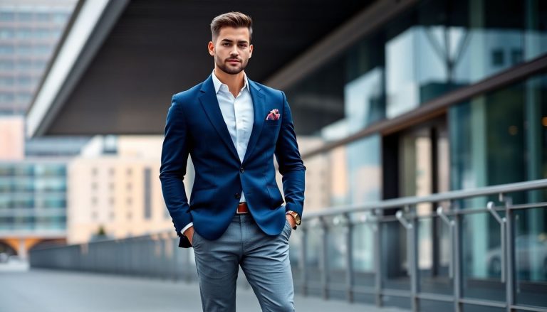 Sublimer sa silhouette masculine : L'art des combinaisons de couleurs vestimentaires