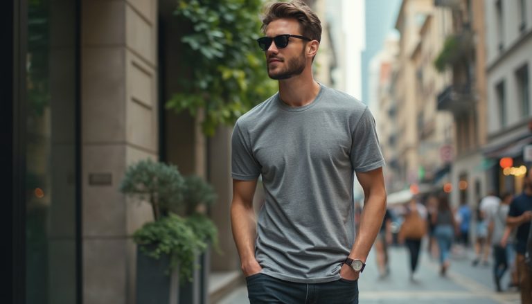 sublimer votre look avec un t-shirt pour homme