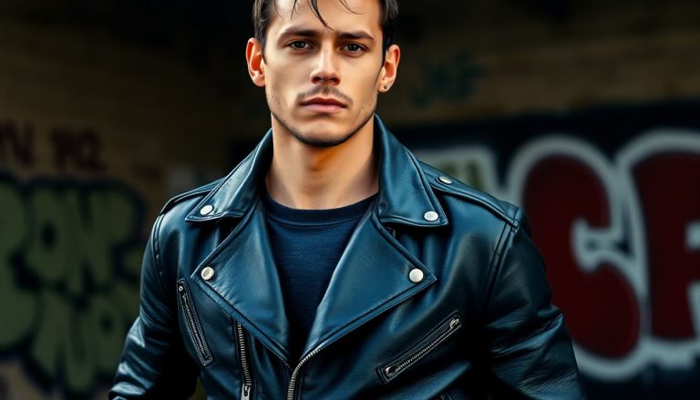 Veste en cuir : l'indémodable rebelle qui révèle votre personnalité