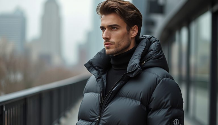 Doudoune élégante pour homme