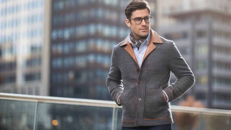 Vestes en laine pour homme